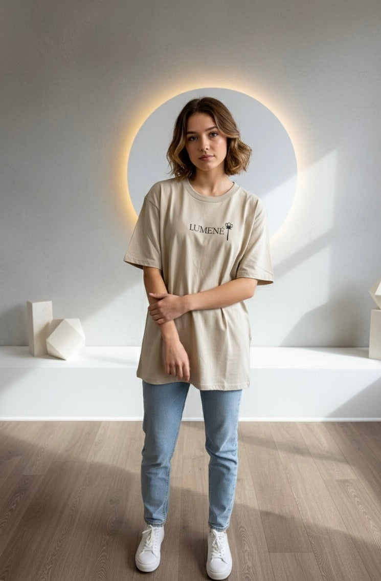 Everyday LUMENÉ Tee – Neutral Beige